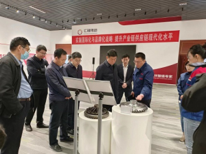 副市長馬保嶺帶隊到公司調(diào)研督導(dǎo)企業(yè)經(jīng)濟運行和安全生產(chǎn)工作